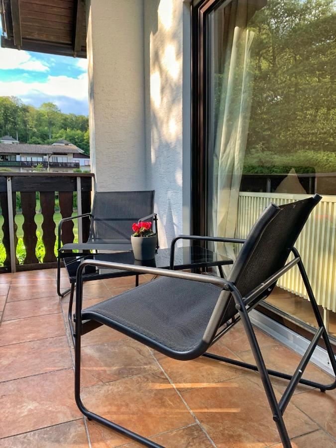 Ferienwohnung Am Ententeich Bad Marienberg Eksteriør billede