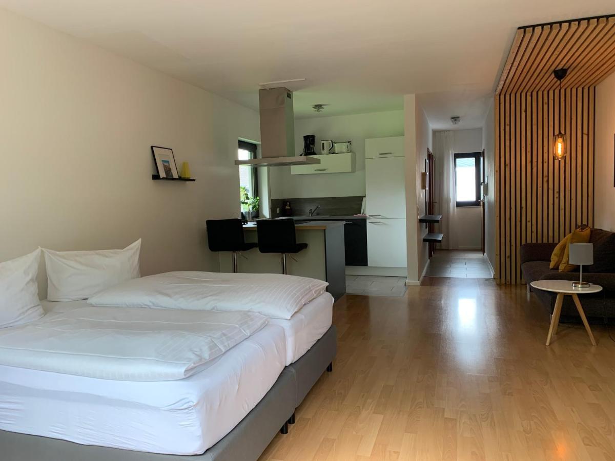 Ferienwohnung Am Ententeich Bad Marienberg Eksteriør billede